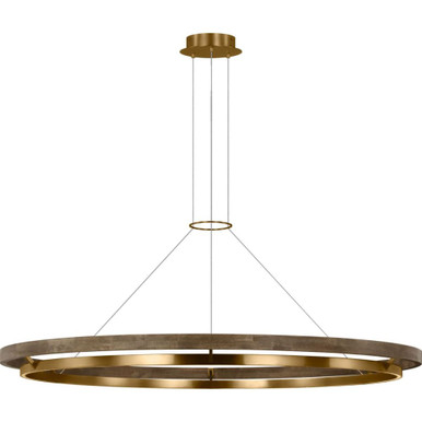 Grace 123.6W 1 LED Chandelier 3.8 and 65 Inch Wide by Visual Comfort Modern - SLCH30030