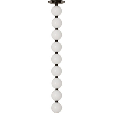 Perle 10.3W 1 LED Remote Pendant 26.2 Inch Tall by Visual Comfort Modern - SLPD226-R
