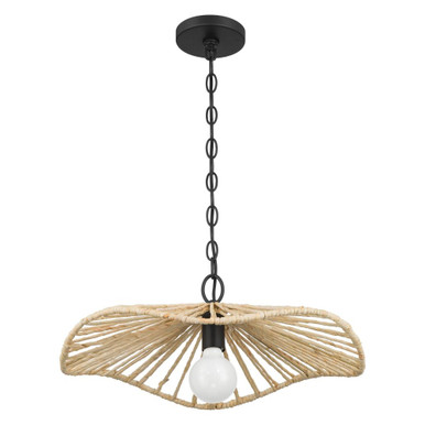 Cate 1 Light Pendant 6.75 Inch Tall and 20 Inch Wide by Thesis - 207833A