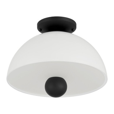 Alli 2 Light Flush Mount 9.75 Inch Tall and 12.5 Inch Wide by Thesis - 207816A