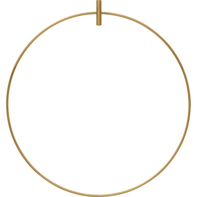 Locus Medium Metal Ring 18.3 and 18.3 Inch Length by Visual Comfort Modern - 700LOCUSR18NB