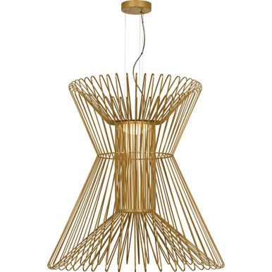 Syrma 17.4W 1 LED Pendant 38 Inch X 35.6 Inch Wide by Visual Comfort Modern - 700TDSYRGP