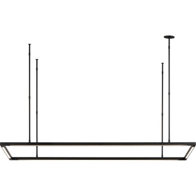Stagger 74.6W 1 LED Linear Suspension 1X49.5 Inch by Visual Comfort Modern - 700LSSTG50