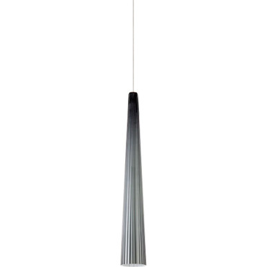 Zenith 1 Light Pendant 19.5 Inch and 3 Inch Wide by Visual Comfort Modern - 700MOZENS