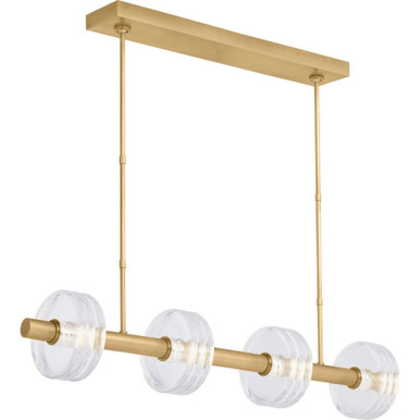 Laurel 39W 4 LED Linear Suspension 8 and 46.7 Inch by Visual Comfort Modern - KWLS20927CNB