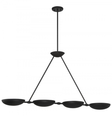 Undertas 4 Light Small Island Pendant by George Kovacs - P1318