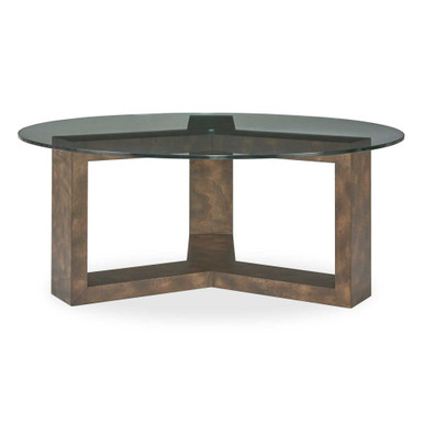 Clough Lodge Round Coffee Table 16.5 Inch Tall and 42 Inch Wide by BSH - 208-BEL-5398358