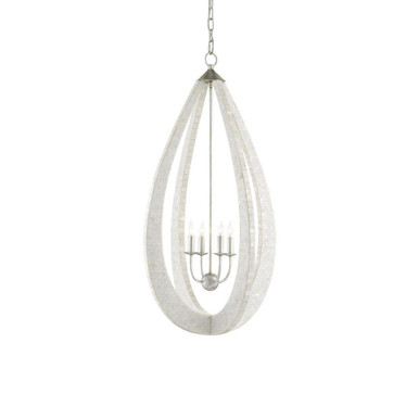 Arietta 4 Light Medium Candle Style Chandelier by Currey Company - 9000-0769