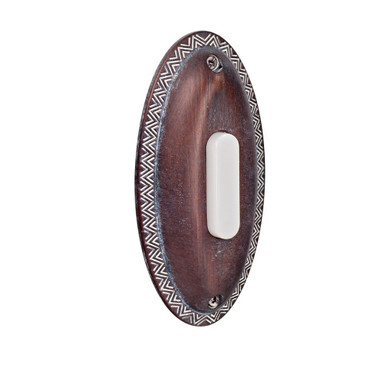 Surface Mount Oval Button 2.13 Inch Tall and 4.38 Inch Wide by BSH - 139-BEL-723061
