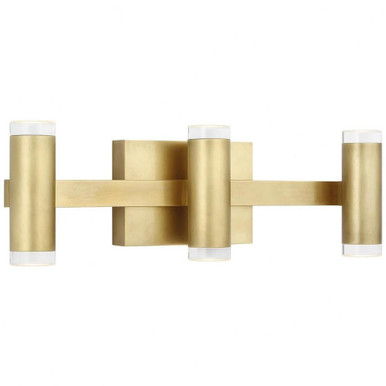 Dobson Ii 34.9W One LED Light Vanity Light by Visual Comfort Modern - 700BCDBS3HNB-LED930