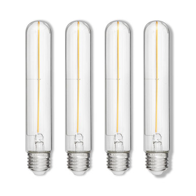 LumiGlo 2W LED E26 T10 Replacement Bulb (4 Pack) 7 Inch Tall by BSH - 81-BEL-5270246