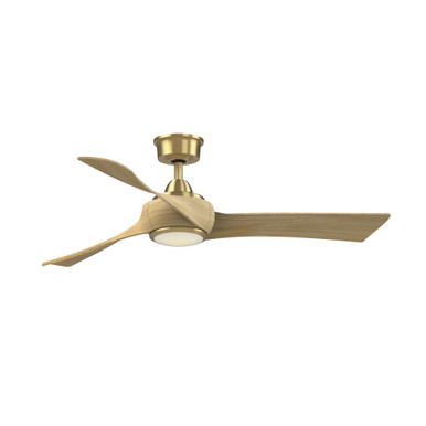 Dunsfold Rise 3 Blade Ceiling Fan with Light Kit 52 Inch Wide by BSH - 103-BEL-5565043