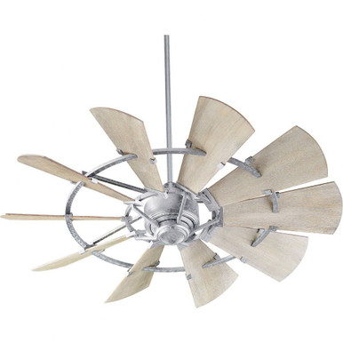 Windmill Ceiling Fan 52 inches wide by 16.46 inches high by Quorum  - 95210