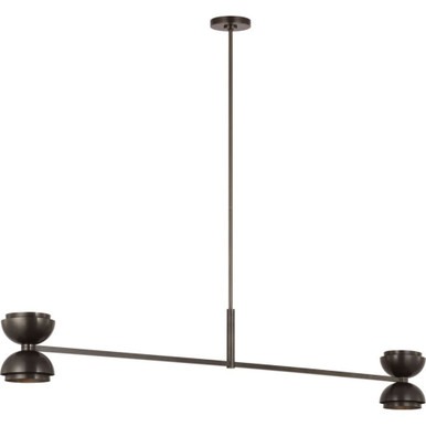 Shanti 13W 2 LED Linear Suspension 10.3 X 60 Inch by Visual Comfort Modern - SLLS31927