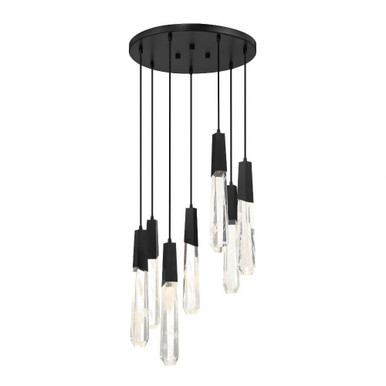 Drifting Droplets 42W Seven LED Light Large Pendant by George Kovacs - P1287-66A-L