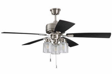Mary By-Pass 52 Inches 5 Blade Ceiling Fan with Light Kit by BSH - 139-BEL-4569525