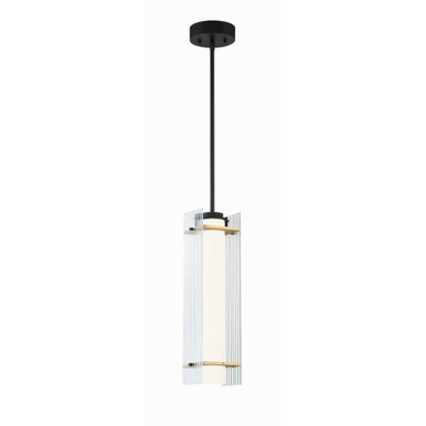Midnight Gold 1 LED Mini Pendant by George Kovacs - P1519-707-L