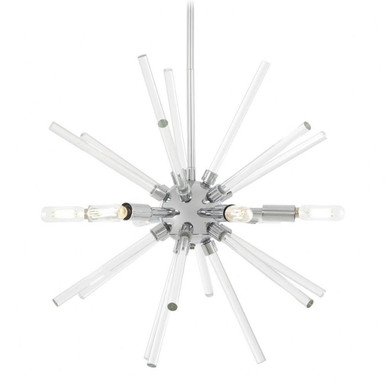 Spiked 6 Light Large Pendant by George Kovacs - P1791-077
