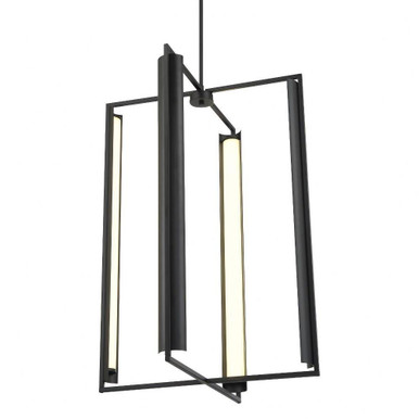 Trizay 105W 1 LED Light Large Pendant by George Kovacs - P1556-66A-L