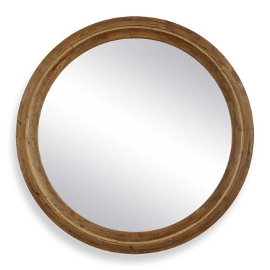 Manchester Edge Round Mirror 44.5 Inch Tall and 44.5 Inch Wide by BSH - 208-BEL-5398222
