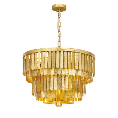 Tenby Ridings 7 Light Chandelier 24 Inch Tall and 18.5 Inch Wide by BSH - 93-BEL-5578076