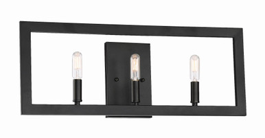Bay Bridge Crescent 3 Light Vanity Light 23.25 Inch Wide by BSH - 139-BEL-3823121