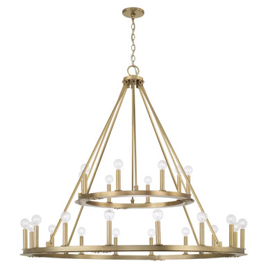 Moorhouse Green 24 Light Chandelier 43 x 48 Inch Wide by BSH - 309-BEL-5175991