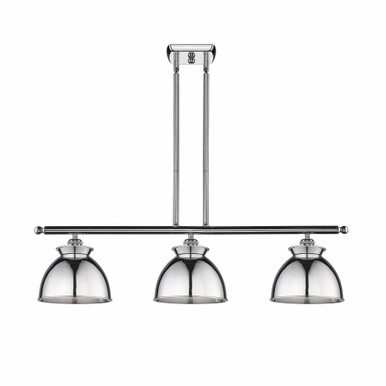 Adirondack 3 Light Art Deco Oversized Island Pendant by Innovations - 516-3I-PC-M14-PC
