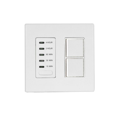 1 Timer and 1 Duplex Switch 4.5 Inch X 3.8 Inch Length by Eurofase Heating - EFSWTSWP1