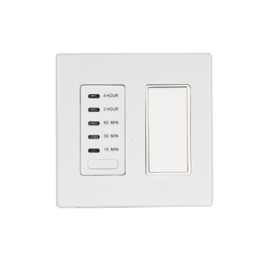 1 Timer and 1 Single On/Off Switch 4.5X4.5 Inch Length by Eurofase Heating - EFSWTSSP1