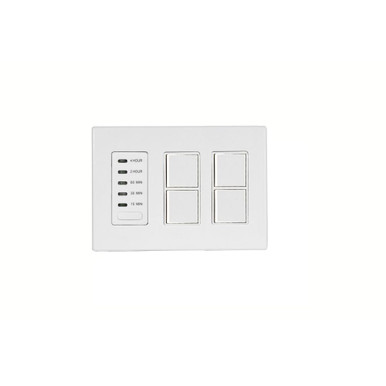 1 Timer and 2 Duplex Switch 4.5 Inch X 4.5 Inch Length by Eurofase Heating - EFSWTSWP2