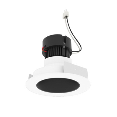 Pearl 10W LED Round Retrofit Reflector 4 Inch Tall X 4.88 Inch Wide by Nora - NPRLV-4RNDC35XBMPW