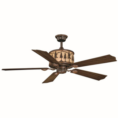 Yosemite 4 Light Ceiling Fan 18 Inches Tall and 56 Inches Wide by Vaxcel - F0011