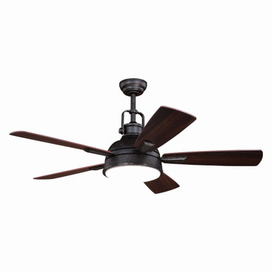 Walton 1 Light Ceiling Fan 19.75 Inches Tall and 52 Inches Wide by Vaxcel - F0060
