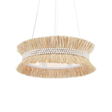 Seychelles 6 Light Large Chandelier by Currey Company - 9000-0875