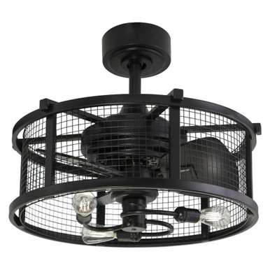 Humboldt 3 Blade Ceiling Fan with Light Kit 17x 21 Inches by Vaxcel - F0102