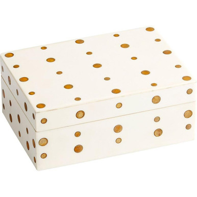 Dot Crown 5.25 Inch Container by Cyan  - 10658