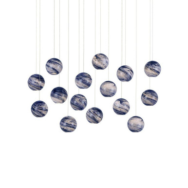 Palatino 15 Light Oversized Pendant by Currey Company - 9000-1009
