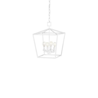 Denison 4 Light Small Lantern 16 x 12 Inches by Currey Company - 9000-0978