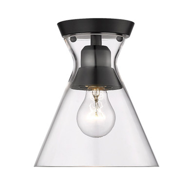 Malta 1 Light 7.13 Inch Wide Flush Mount by Golden - 0511-FM