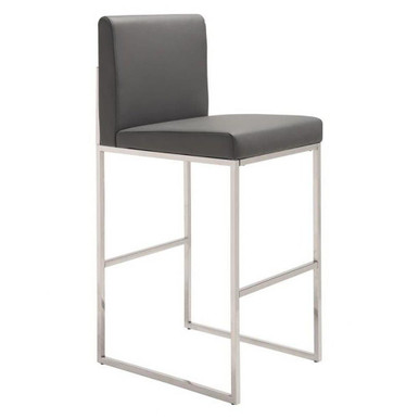 Genoa BarStool 42.9 Inch Tall and 18.7 Inch Wide by Zuo Modern - 100643