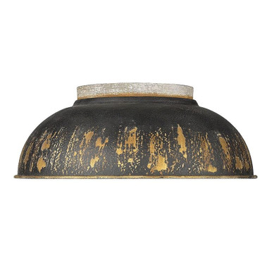 Kinsley 2 Light 14 Inch Wide Flush Mount by Golden - 0865-FM