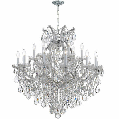 Maria Theresa 19 Light Oversized Chandelier by Crystorama - 4418
