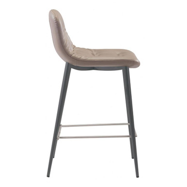 Tangiers Counter Chair Set 36.2 Inch Tall and 17.3 Inch Wide by Zuo Modern - 101084