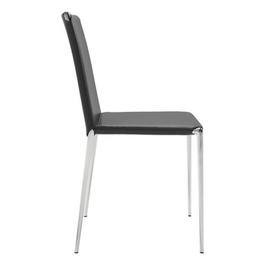 Alex Dining Chair Set 33.5 Inch Tall and 17.5 Inch Wide by Zuo Modern - 101105