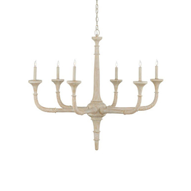 Aleister 6 Light Oversized Chandelier by Currey Company - 9000-1140