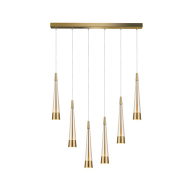 Sunnyvale 252W 6 LED Oversized Island Pendant by Artcraft - AC6826
