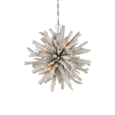 Kuka 6 Light Large Pendant by Currey Company - 9000-1152