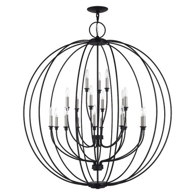 Milania 19 Light Oversized Foyer Chandelier by Livex - 46991