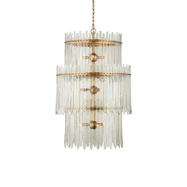 Electra 9 Light 3 Tier Chandelier 47 x 29 Inches Wide by Currey Company - 9000-1235